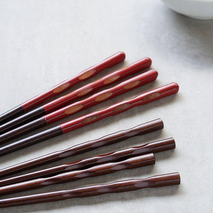 Japanese Wooden Chopsticks – Natural Wood Multi-Color Everyday