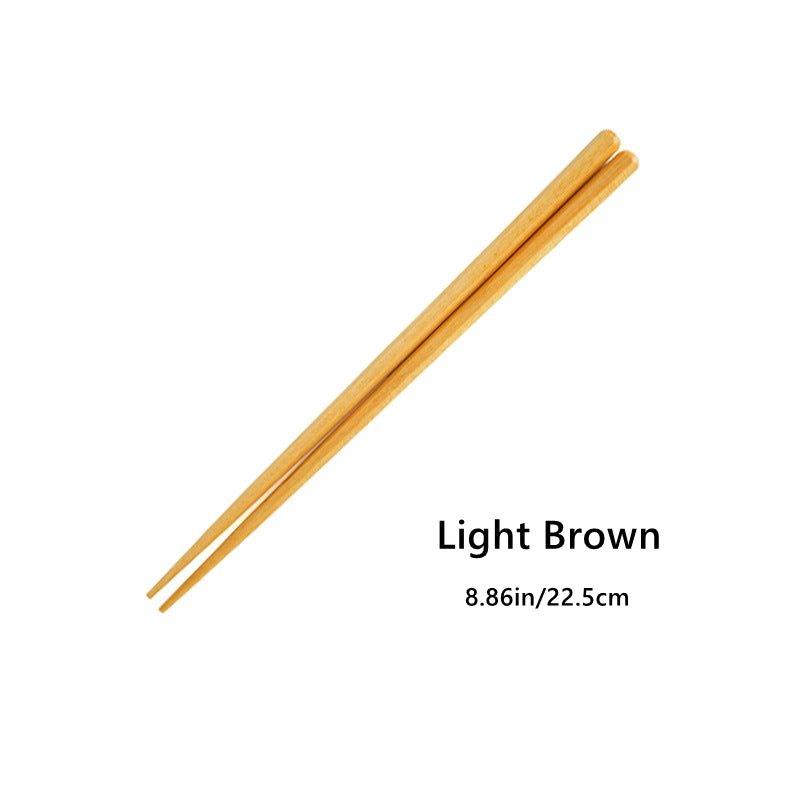 Japanese Wooden Chopsticks – Natural Wood Multi-Color Everyday