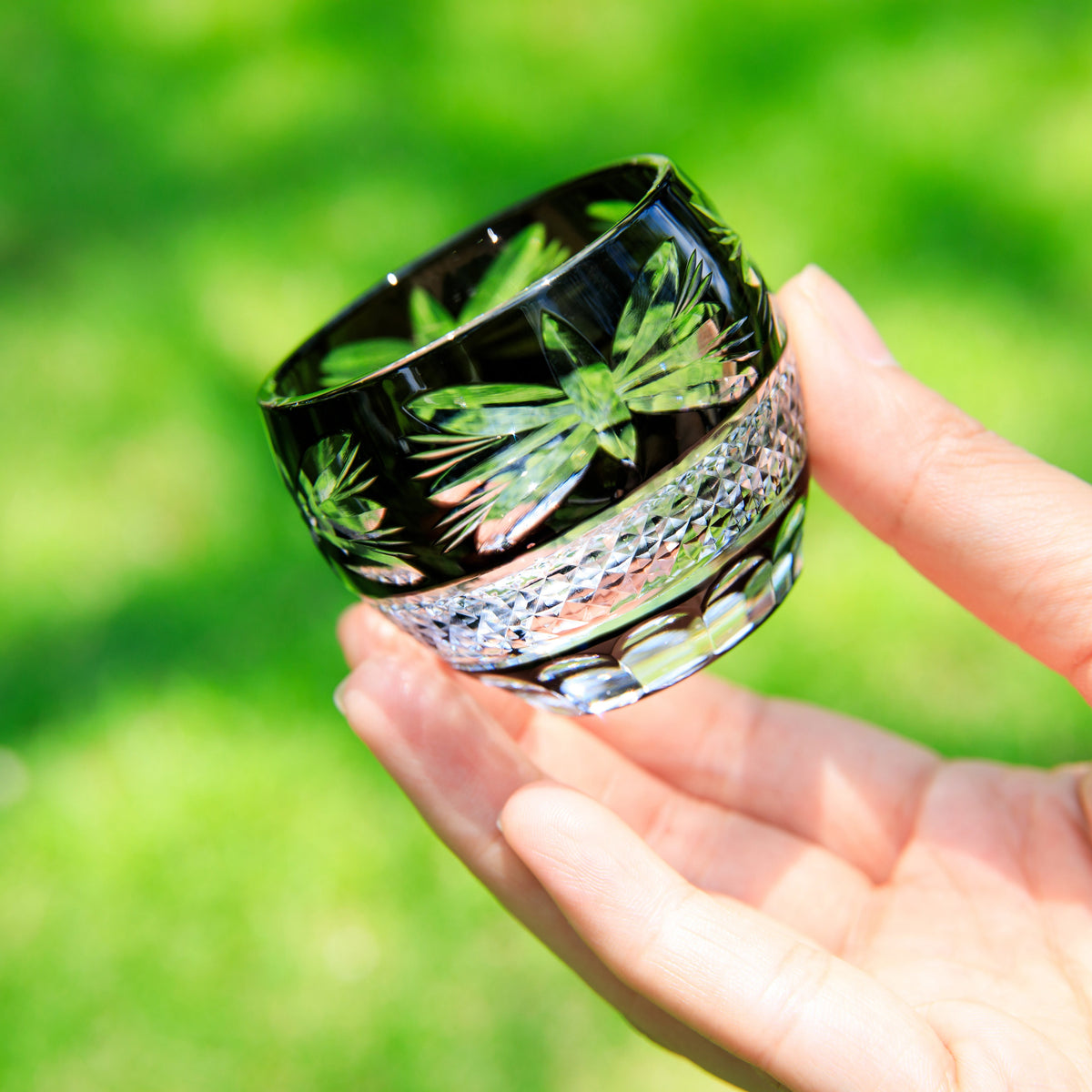 Sake Glass Set Edo Kiriko Gure – Japanese Hand-Cut Crystal Collection