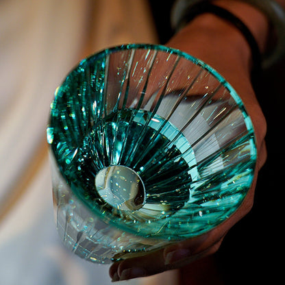 Whiskey Glass Starlit Guqin – Edo Kiriko Handcrafted Crystal