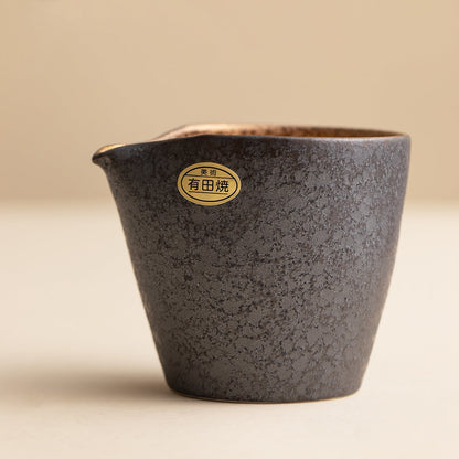 Tea Set Arita Ware Kintenmoku Crystalline Glaze Handcrafted Japanese Ceramic Teacup Tea Pitcher Gift Box Made in Japan