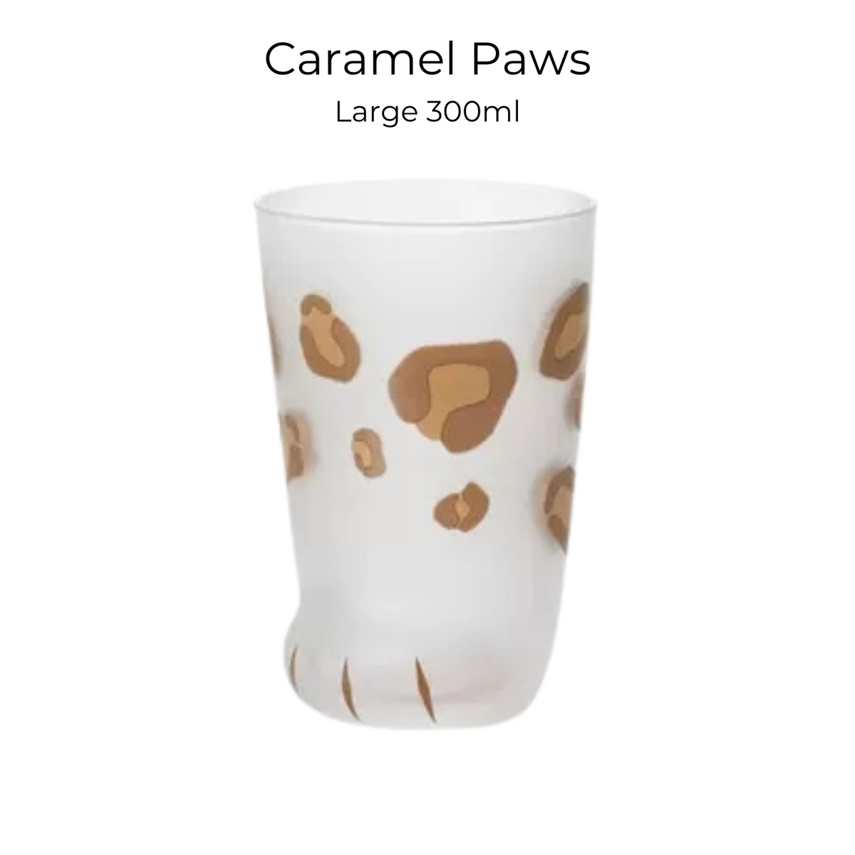 Cat Paw Glass Cup Japanese Neko Paw Print Drinking Glass Aderia Ishizuka Cute Cat Mug Made in Japan