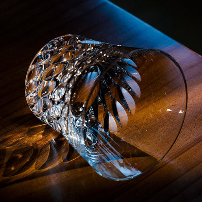Whiskey Glass Tenshi no Tsubasa – Edo Kiriko Angel Wing Crystal