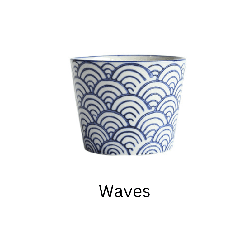 Guinomi Tea Cup Japanese Handcrafted Ceramic Glazed Tea Ceremony Cup Multiple Patterns