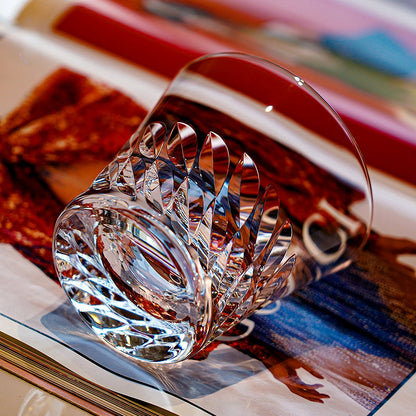 Whiskey Glass Tenshi no Tsubasa – Edo Kiriko Angel Wing Crystal