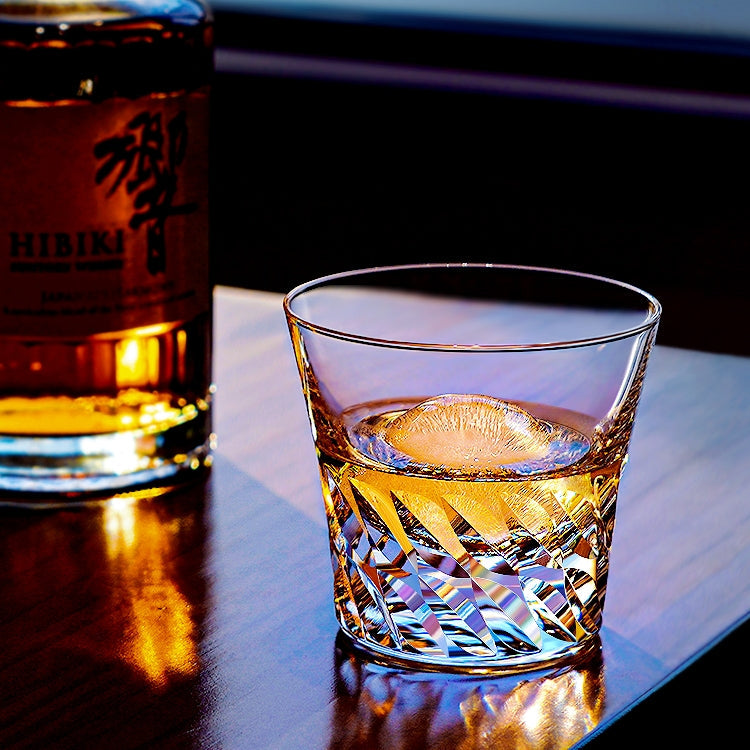 Whiskey Glass Tenshi no Tsubasa – Edo Kiriko Angel Wing Crystal