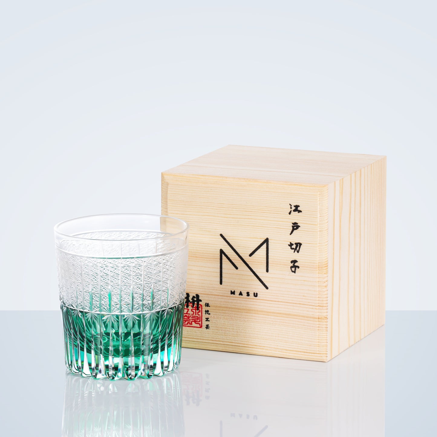 Whiskey Glass Stellar Nexus – Edo Kiriko Handcrafted Crystal