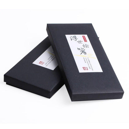 Wooden Chopsticks Set of 5 Pairs – Multi-Color with Gift Box