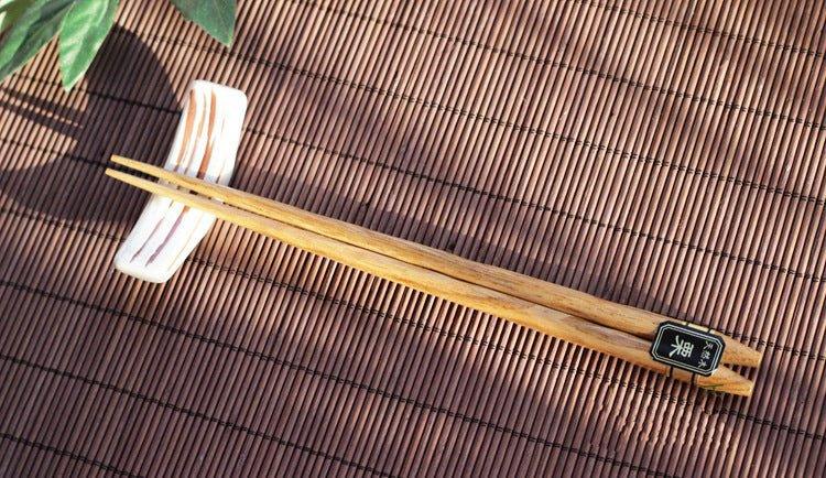 Wooden Chopsticks Set of 5 Pairs – Multi-Color with Gift Box