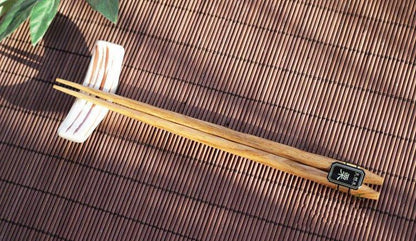 Wooden Chopsticks Set of 5 Pairs – Multi-Color with Gift Box