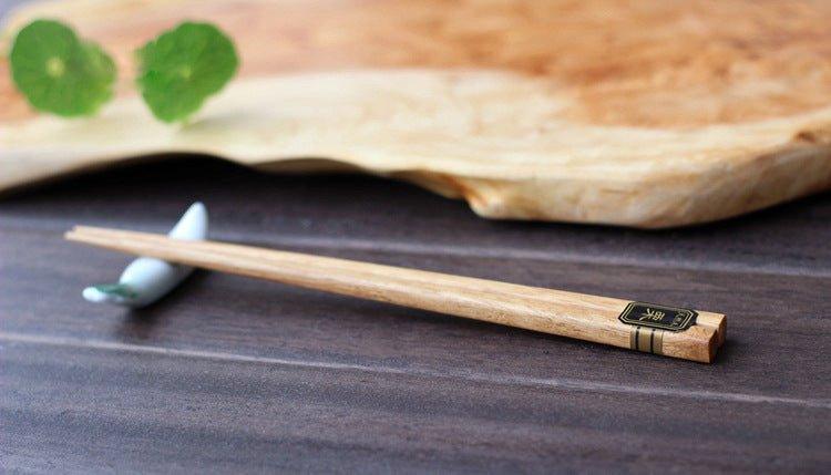 Wooden Chopsticks Set of 5 Pairs – Multi-Color with Gift Box