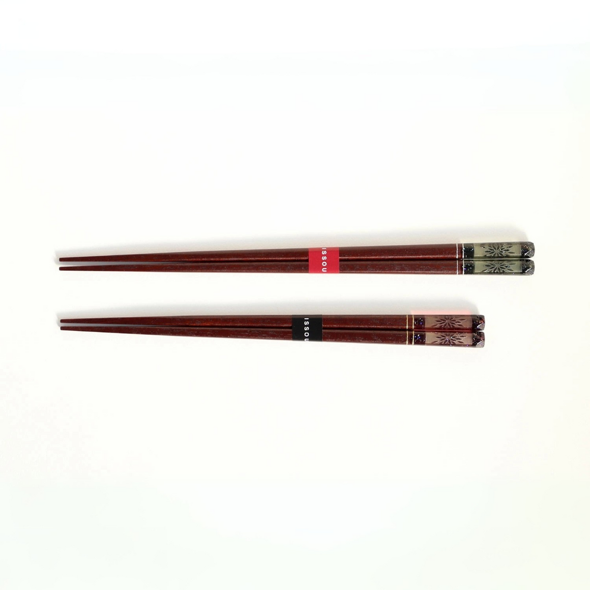 ISSOU Hanabi Wooden Chopsticks Wedding Gift His Hers Fireworks Box
