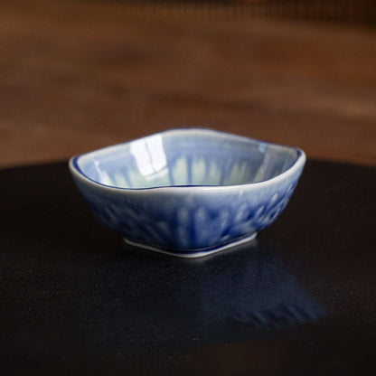 Ceramic Condiment Dish Set of 6 – Mino Ware Wabi Sabi