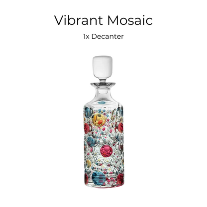 Crystal Whisky Decanter Set – Bohemia Lisboa Eleganza Bohemian Glass