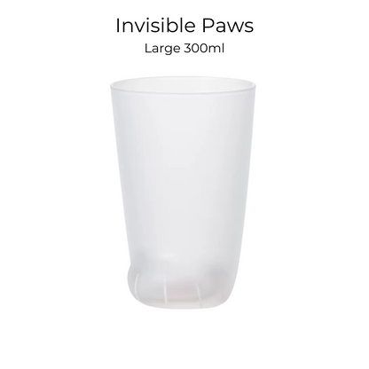 Cat Paw Glass Cup Japanese Neko Paw Print Drinking Glass Aderia Ishizuka Cute Cat Mug Made in Japan