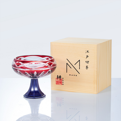 Sake Glass Souka Collection – Edo Kiriko Handcrafted Crystal