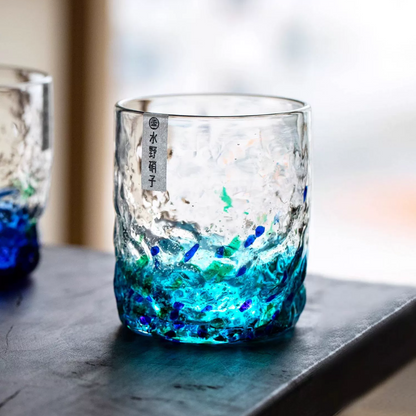 Glow in the Dark Glass – Starry Night Japanese Handcrafted Cup