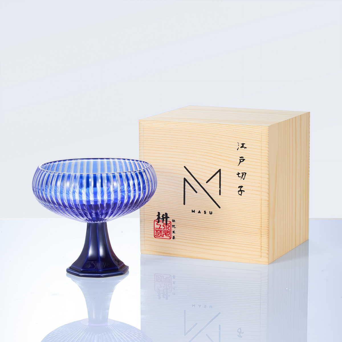 Sake Glass Souka Collection – Edo Kiriko Handcrafted Crystal