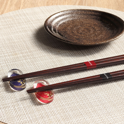 ISSOU Mankai Sakura Wooden Chopsticks Wedding Gift His Hers Box