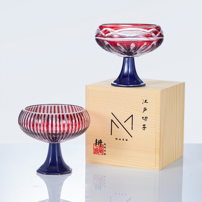 Sake Glass Souka Collection – Edo Kiriko Handcrafted Crystal