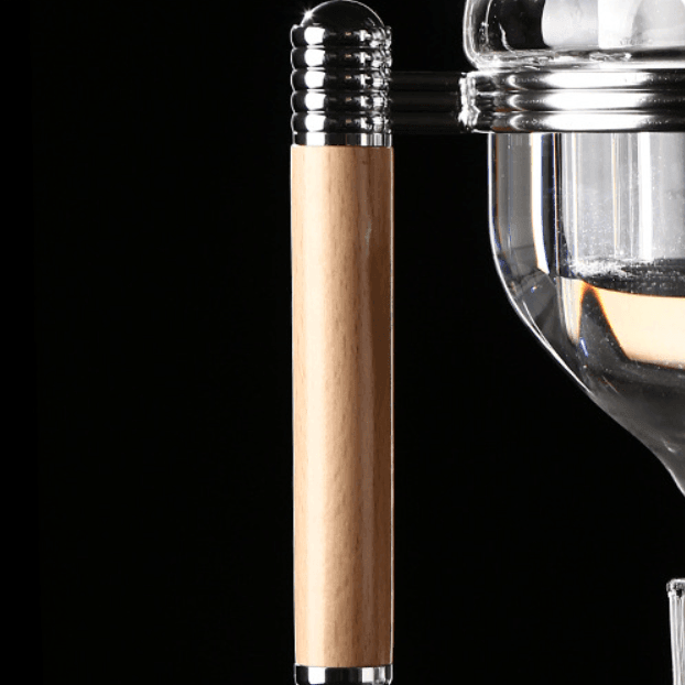 Glass Wine Dispenser Stand Gift Set Silver Gold Rose Straight Hourglass