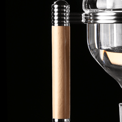 Glass Wine Dispenser Stand Gift Set Silver Gold Rose Straight Hourglass