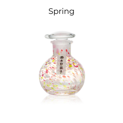 Soy Sauce Bottle Japanese Glass | 4 Seasons Handcrafted Set