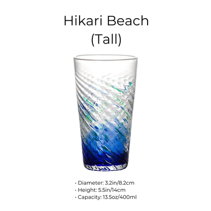 Glow in the Dark Glass – Starry Night Japanese Handcrafted Cup
