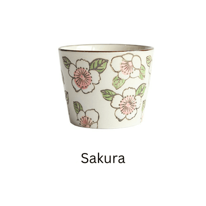 Guinomi Tea Cup Japanese Handcrafted Ceramic Glazed Tea Ceremony Cup Multiple Patterns