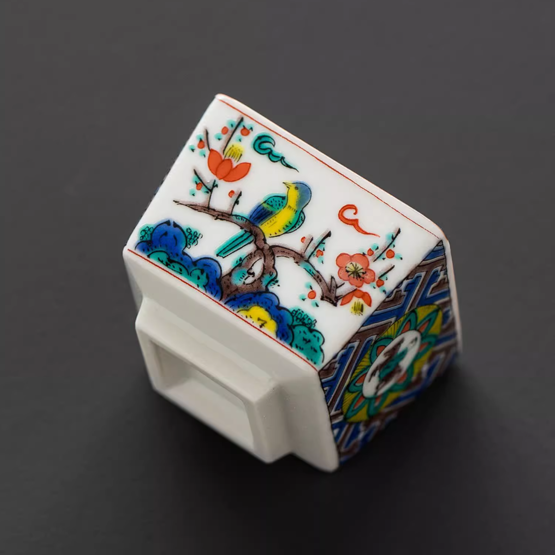 Japanese Tea Cup Set Kutani Porcelain 6 Styles | Handpainted