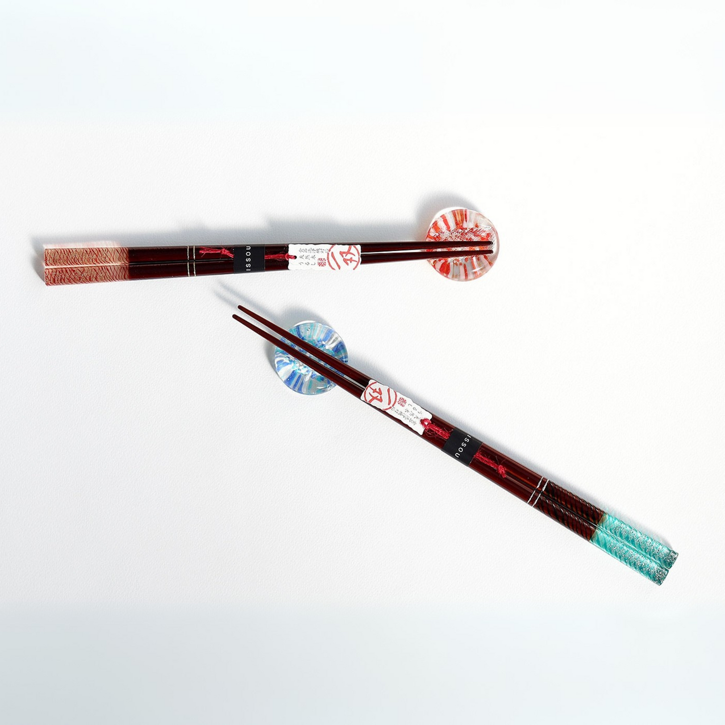 ISSOU Shio Kaze Wooden Chopsticks Wedding Gift Set His Hers Box
