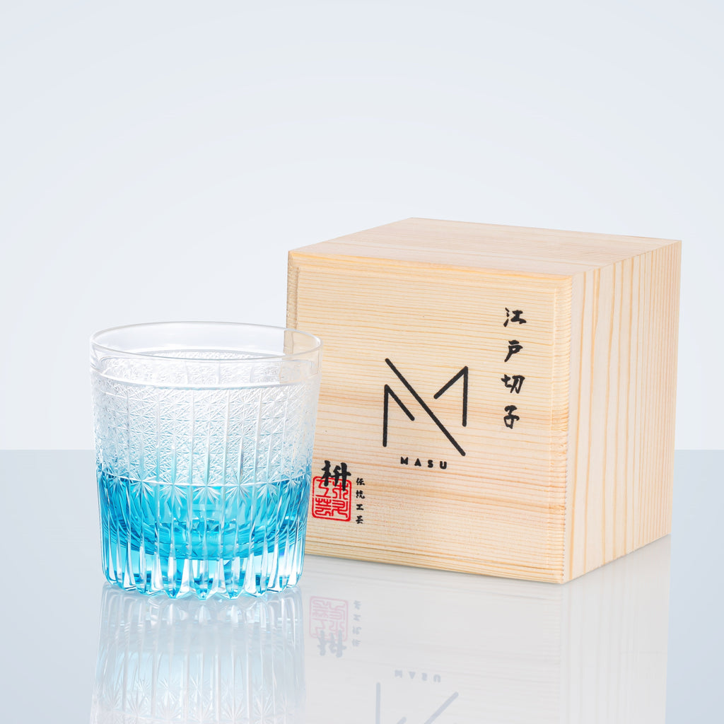 Whiskey Glass Stellar Nexus – Edo Kiriko Handcrafted Crystal