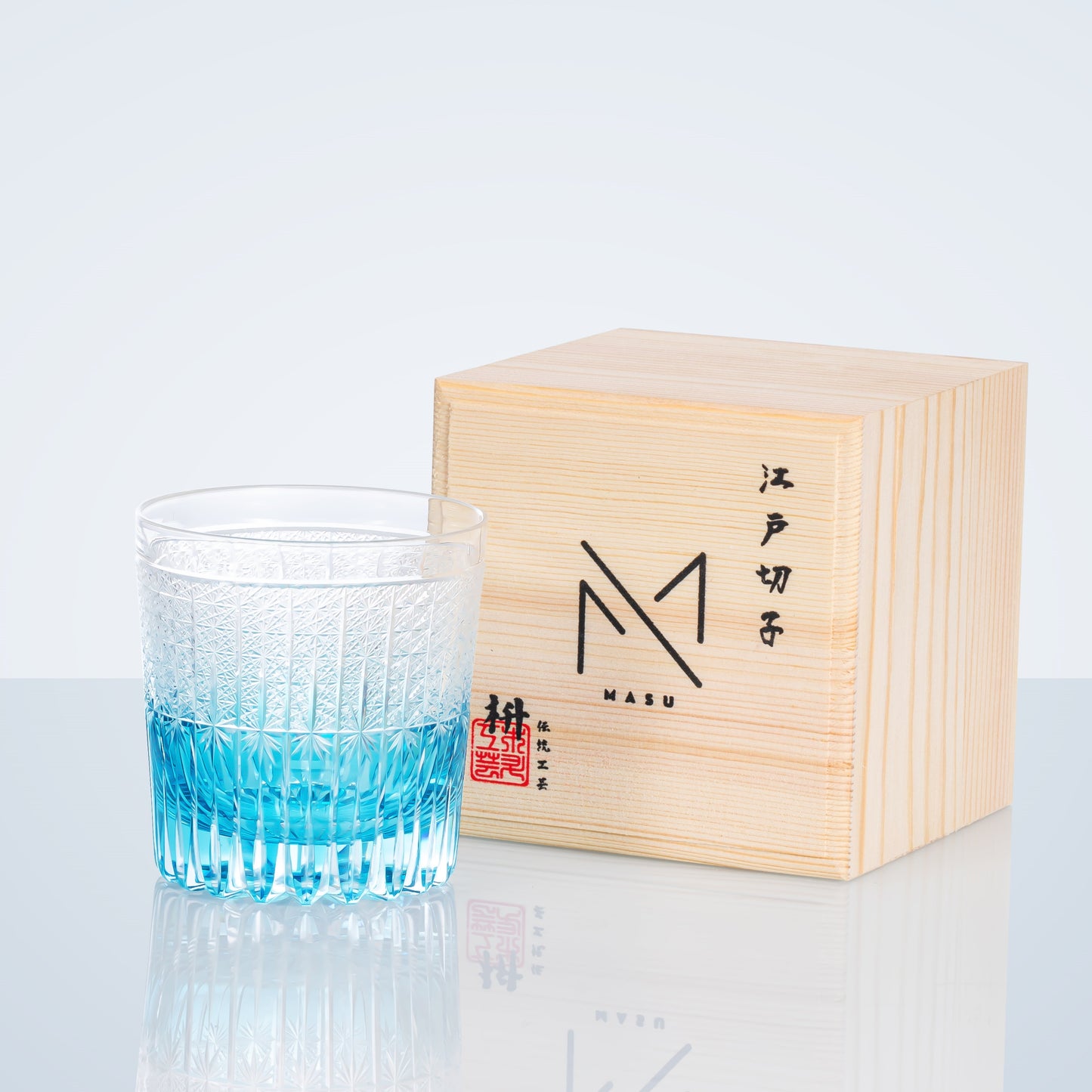 Whiskey Glass Stellar Nexus – Edo Kiriko Handcrafted Crystal