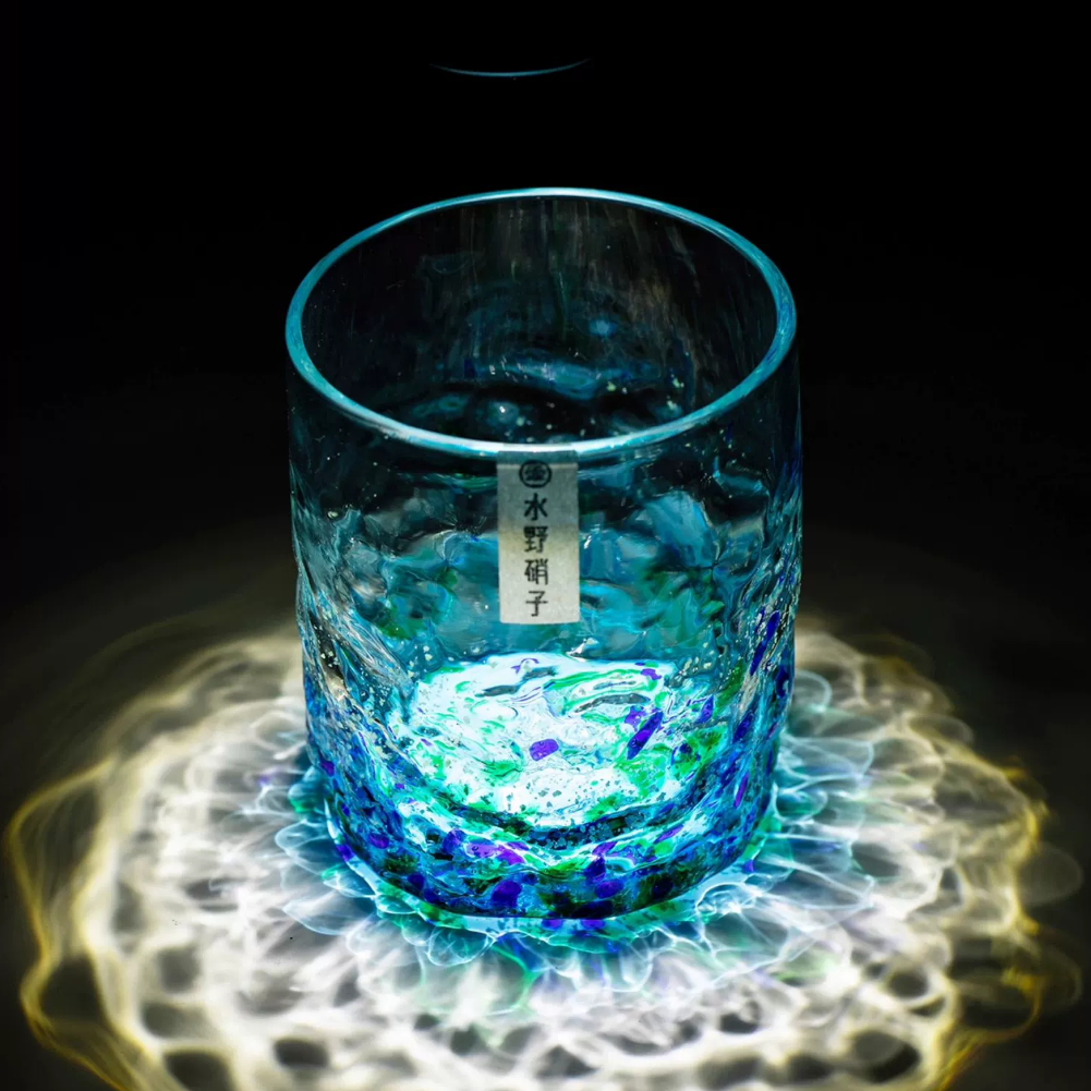 Glow in the Dark Glass – Starry Night Japanese Handcrafted Cup