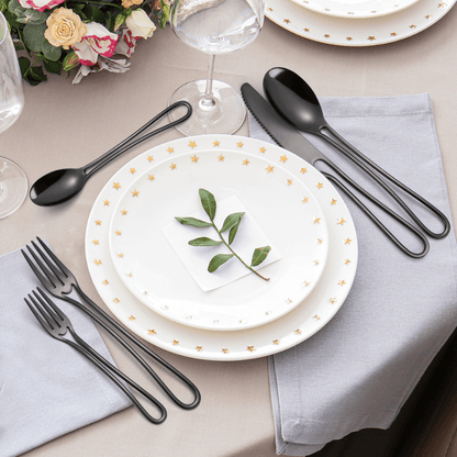Flatware Set 5-Piece Stainless Steel | Hollow Handle Cutlery