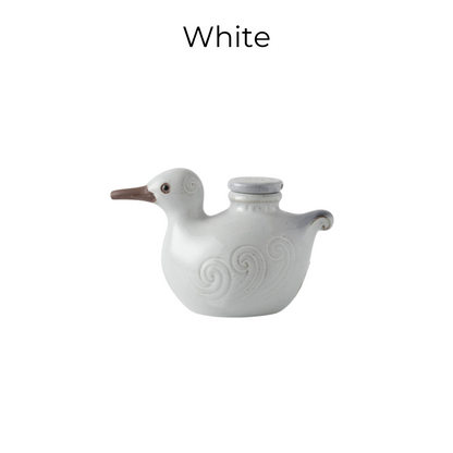 Soy Sauce Dispenser Duck Shape | Seto Ware Ceramic Handcrafted
