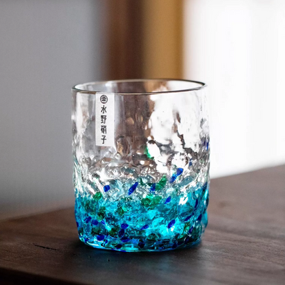 Glow in the Dark Glass – Starry Night Japanese Handcrafted Cup