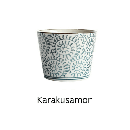 Guinomi Tea Cup Japanese Handcrafted Ceramic Glazed Tea Ceremony Cup Multiple Patterns
