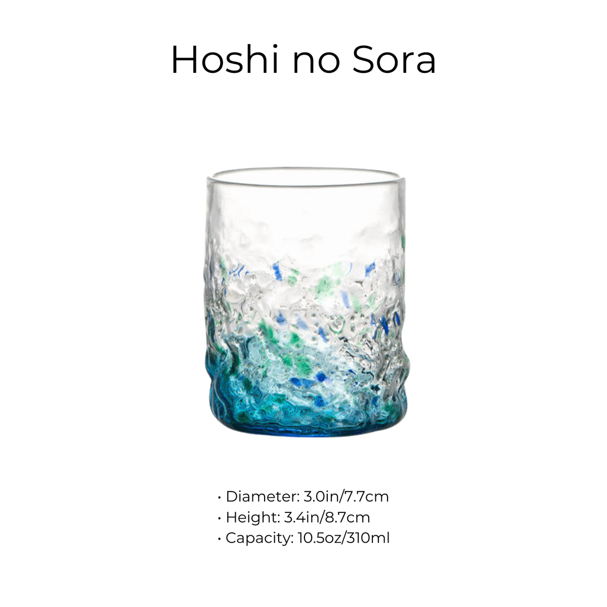 Glow in the Dark Glass – Starry Night Japanese Handcrafted Cup