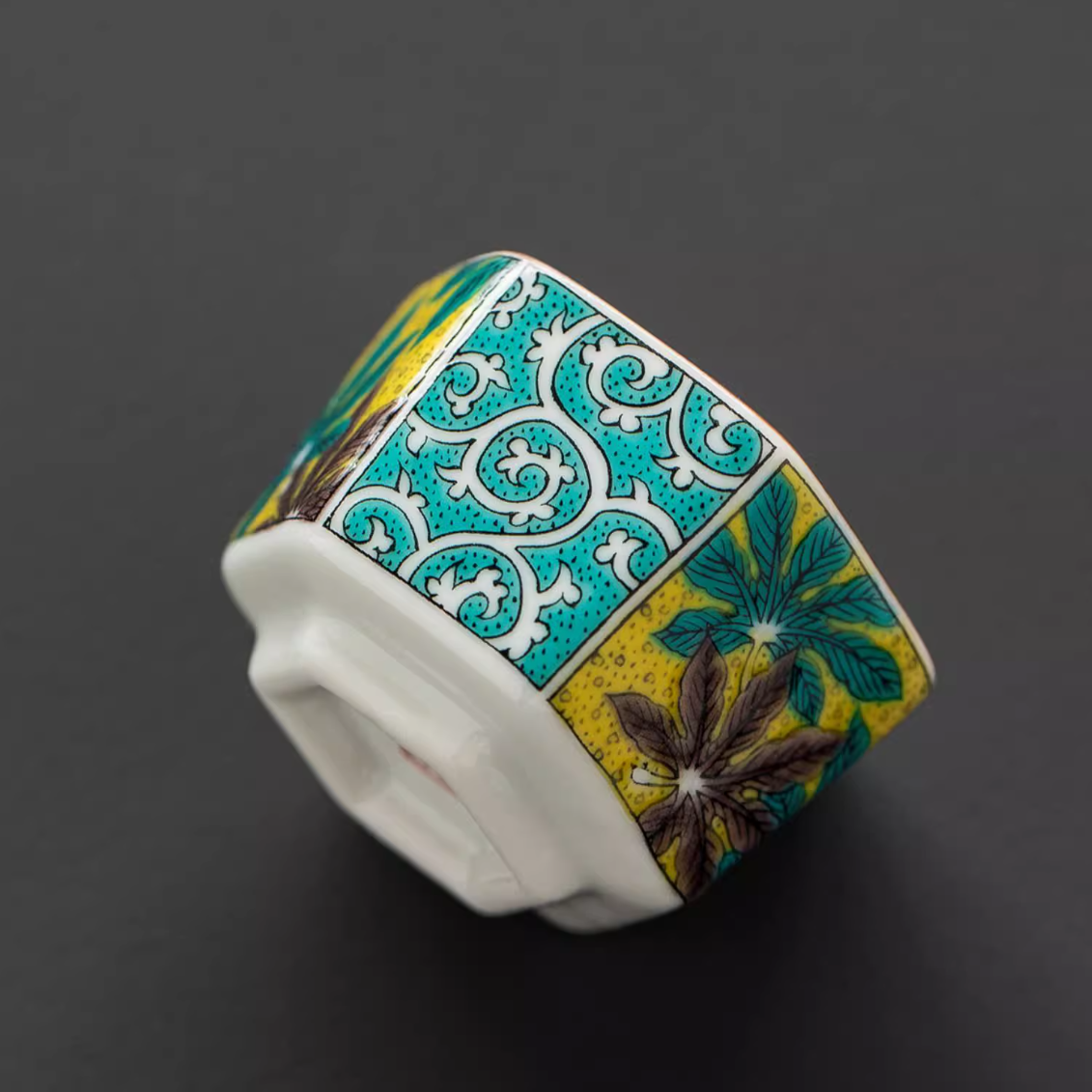 Japanese Tea Cup Set Kutani Porcelain 6 Styles | Handpainted