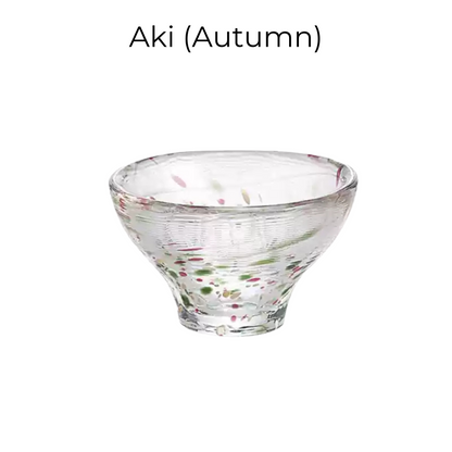 Sake Set Glass – Seasonal Handcrafted Flagon & Cup Collection
