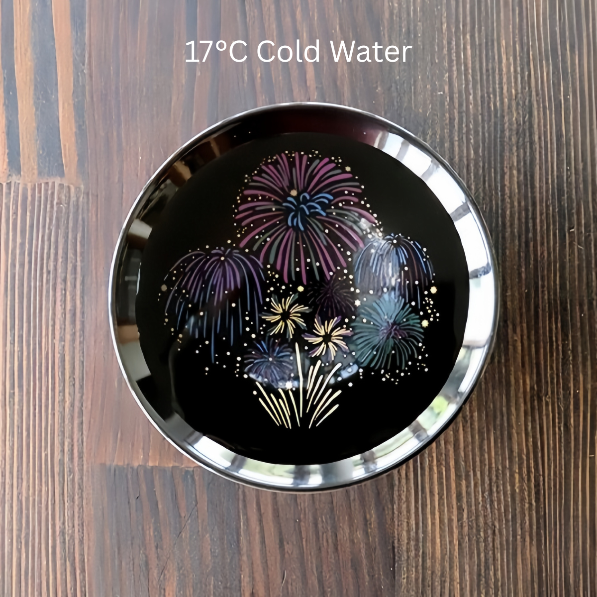 Sake Cup Set – Mino Ware Color-Changing Fireworks Ceramic