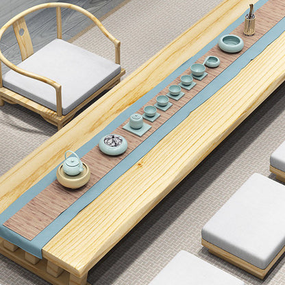 Tatami Tea Table Set Solid Pine Wood Japanese 5 Sizes