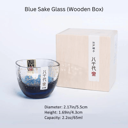 Japanese Galaxy Crystal Glass – Sake Whisky Tea Wine Gift