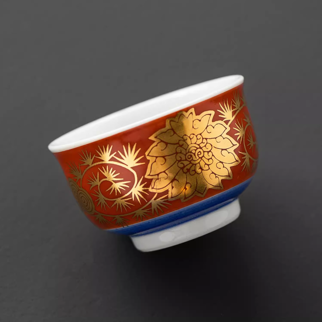Japanese Tea Cup Set Kutani Porcelain 6 Styles | Handpainted