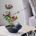 Ikebana Vase – Mount Fuji Reflection Japanese Flower Arrangement