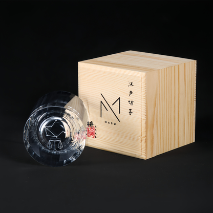 Whiskey Glass Zodiac Constellation – Edo Kiriko 12 Signs Crystal