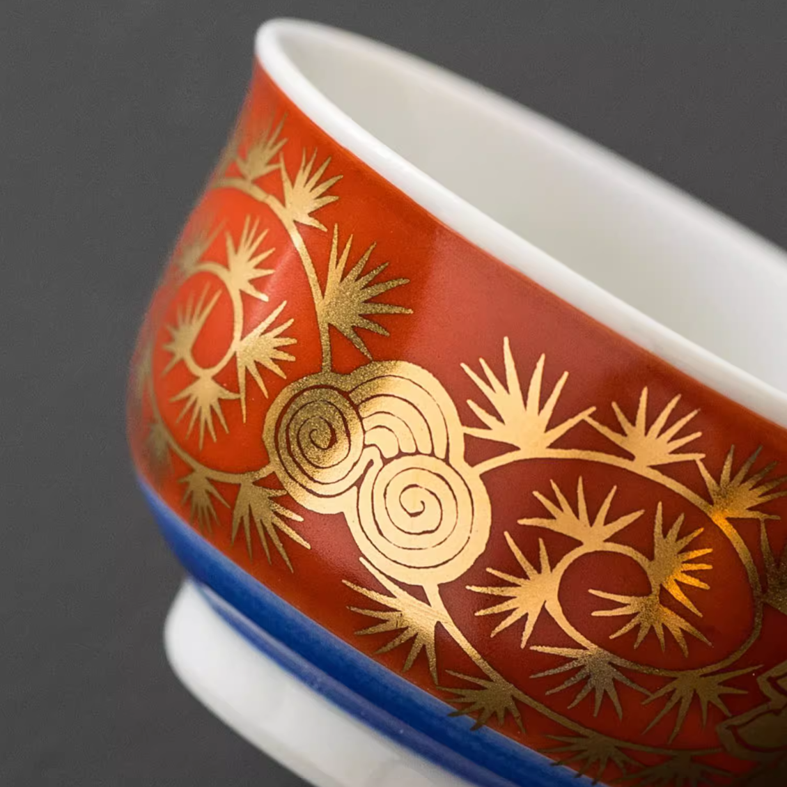 Japanese Tea Cup Set Kutani Porcelain 6 Styles | Handpainted