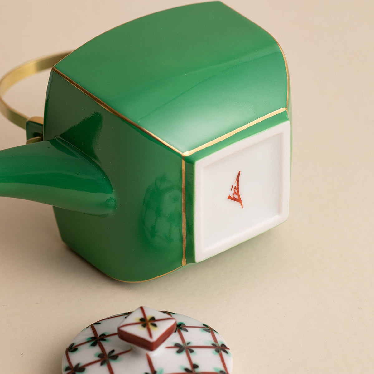 Japanese Ceramic Tea Set Jade Green | Zensho Teapot
