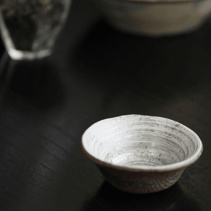 Japanese Tea Set for 6 | Golden Glazed Ceramic Teacups Handcrafted
